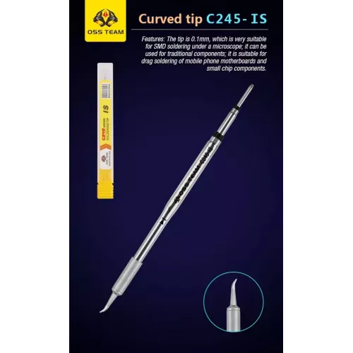 OSS C245 Soldering Tips Cartridges Tip For Original JBC T245-A Soldering Handle JBC T245 Jabe UD-1200 Soldering Stations
