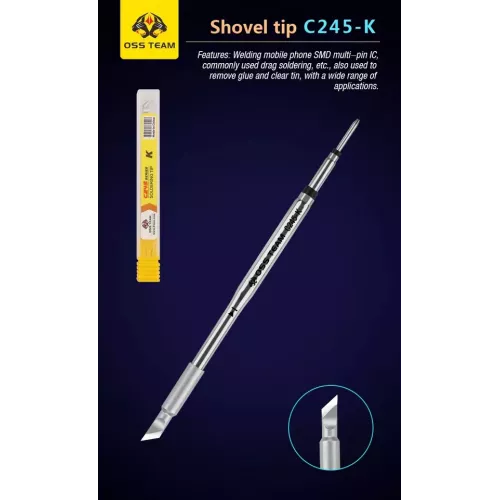 OSS C245 Soldering Tips Cartridges Tip For Original JBC T245-A Soldering Handle JBC T245 Jabe UD-1200 Soldering Stations