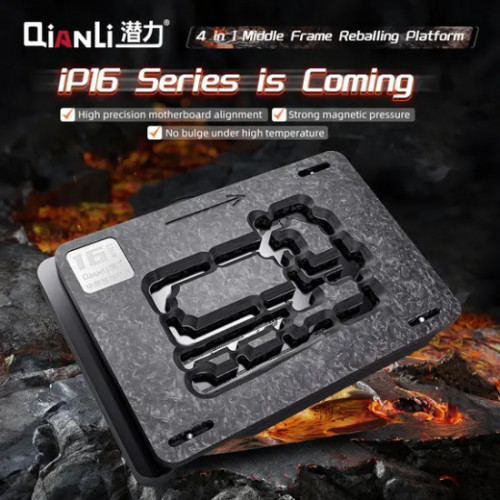 QianLi Middle Frame Reballing Platform For iPhone 16 Series