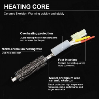 QUICK 857DW+ SMD BLOWER HEATING ELEMENT COIL A1147 - ORIGINAL QUICK 857DW+ SMD BLOWER HEATING ELEMENT COIL A1147 - ORIGINAL
