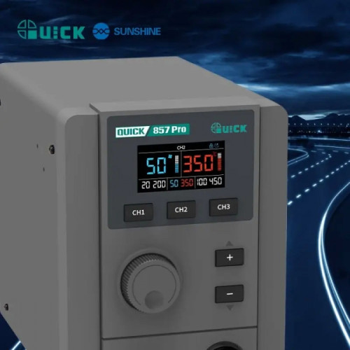 QUICK 857 Pro Digital display hot air rework station