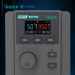QUICK 857 Pro Digital display hot air rework station