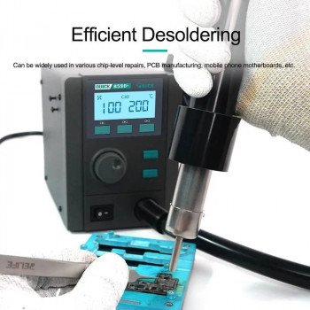 Quick 859D+ Hot Air Gun Soldering Station Welding Solder Iron Repair Rework Station For Motherboard BGA SMD PCB IC Maintenance