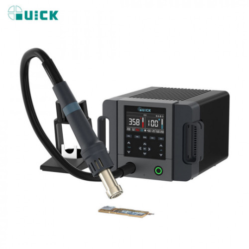 QUICK 861 Pro Smart Hot Air Desoldering Station BGA SMD Rework Station Voice Control Smart PID Heat Gun Desoldering Repair Tool