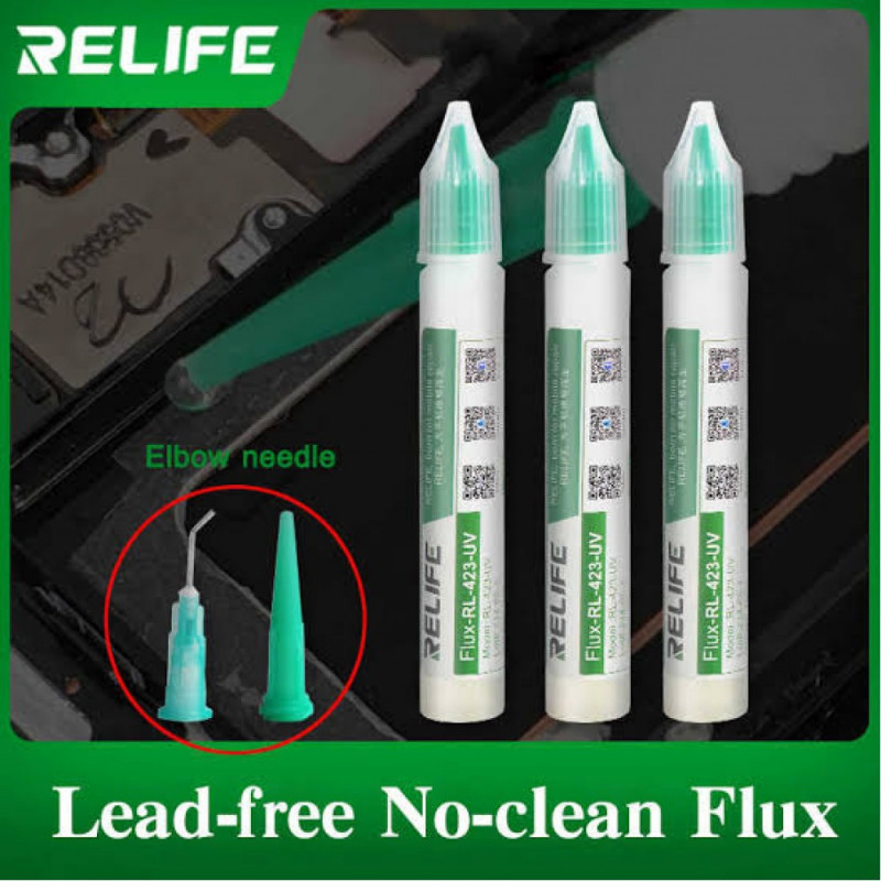 RL-423-UV Lead-Free No-Clean Flux Phone Repair Special Solder Paste Solder Oil Soldering Paste For BGA Reball Chip Welding