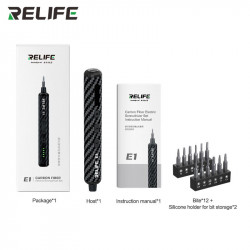 RELIFE E1 Carbon fiber electric screwdriver set RELIFE E1 Carbon fiber electric screwdriver set