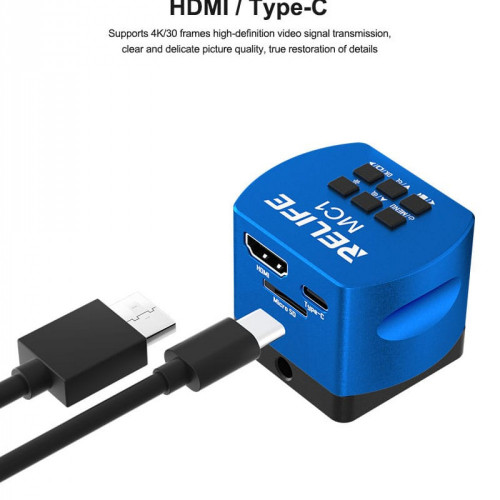 Relife MC1 4K HD Microscope Camera for Trinocular