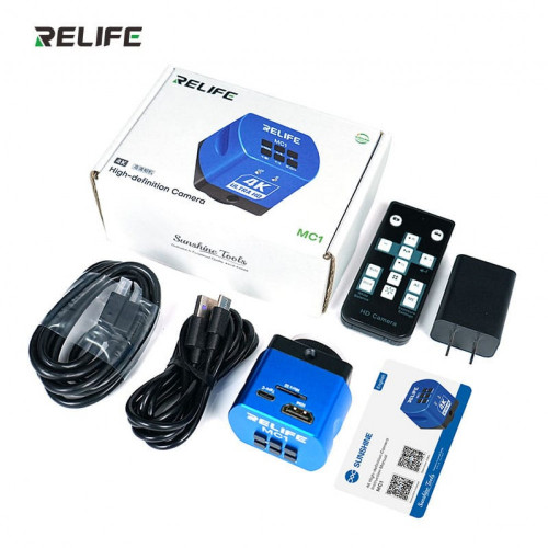 Relife MC1 4K HD Microscope Camera for Trinocular