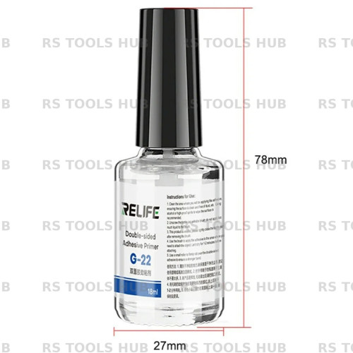 RELIFE G-22 18ml Double Sided Adhesive Primer with Brush For Mobile Repair