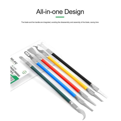 Relife RL-049B Frame Separation Disassembly Prying CPU Glue Removal Crowbar Set