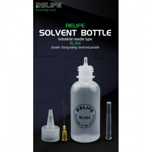 Relife RL-054 50ML Liquid Resin Plastic Bottle with Needle Tip