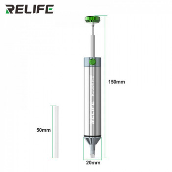 Relife RL-084 Pro Strong Suction Aluminum Alloy Desoldering Sucker for PCB Soldering Repair