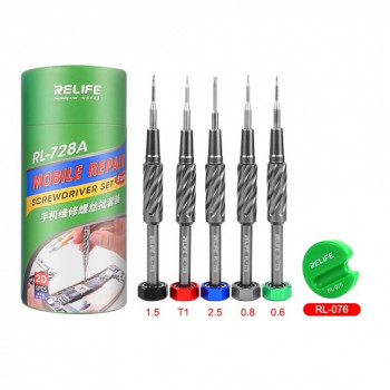 Relife RL-728A Strong Magnetic Adsorption S2 Bits Screwdriver