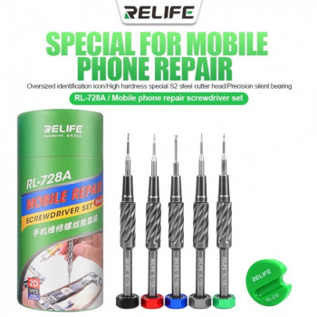 Relife RL-728A Strong Magnetic Adsorption S2 Bits Screwdriver