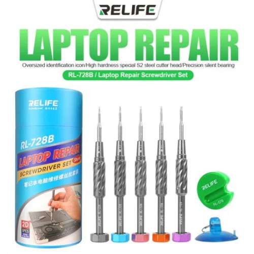 RELIFE RL-728B 2D sturdy laptop repair screwdriver set RL-728B