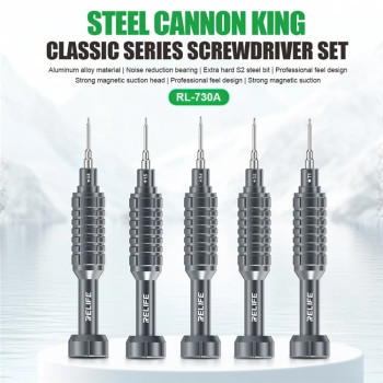 Relife RL-730A Steel King Classic Series Screwdriver Set