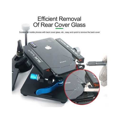 RELIFE RL-601S Plus 2 in 1 Universal Mobile Phone Heating Free Screen Removal Separation Removal Mobile Phone Back Cover Clamp