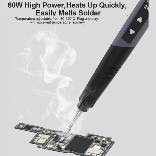 RELIFE RL-210 60W Portable Soldering Iron with OLED Display Fast Heating