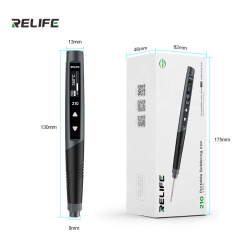 RELIFE RL-210 60W Portable Soldering Iron with OLED Display Fast Heating