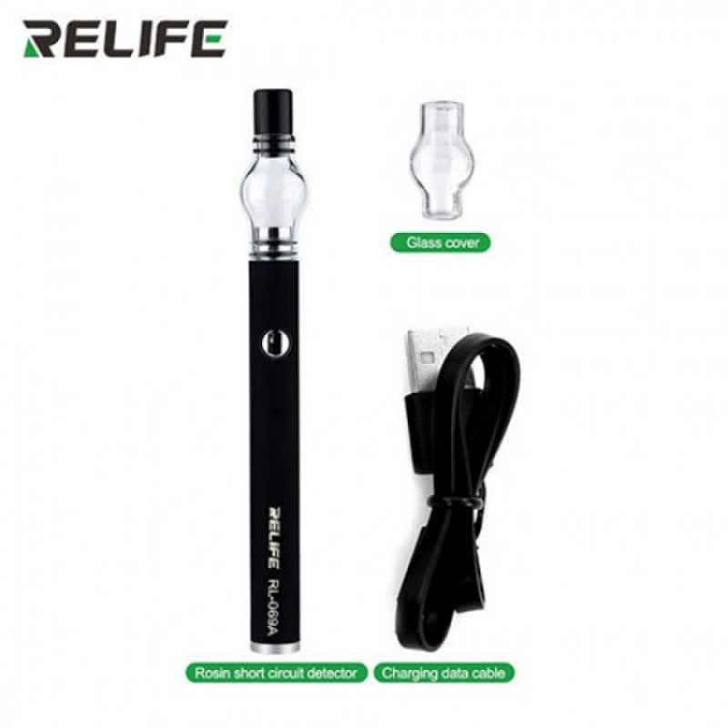 RELIFE RL-069 ROSIN DISPENSER SHORT CIRCUIT DETECTOR WITH CLEANING BRUSH