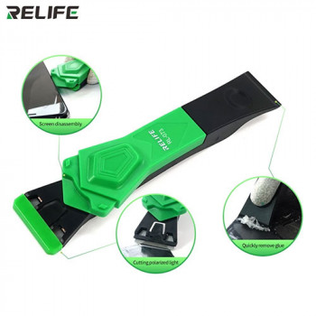 RELIFE RL-073 Multi-purpose Shovel for Removing Screen OCA Glue and Frame Glue Separation Cutting Polarizing glue RELIFE RL-073 Multi-purpose Shovel for Removing Screen OCA Glue and Frame Glue Separation Cutting Polarizing glue