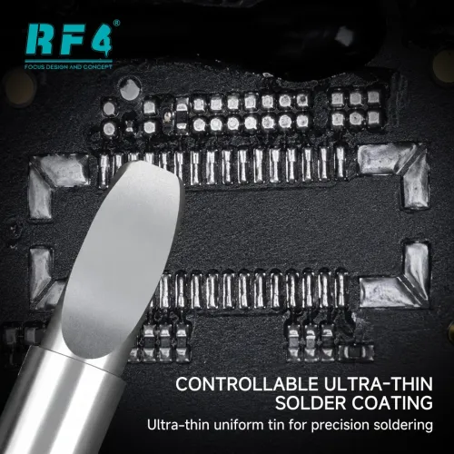 RF4 RF-C210-OL Contour (Curved) Soldering Tip Customized for Multi-Pin FPC Cables Disassembly