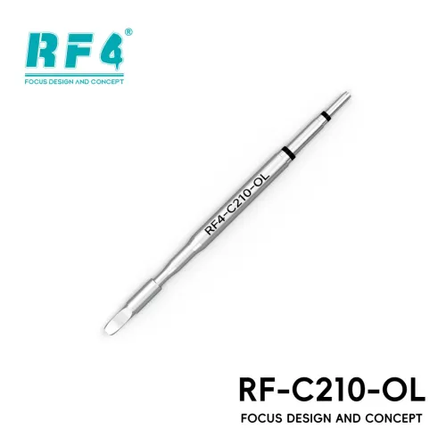 RF4 RF-C210-OL Contour (Curved) Soldering Tip Customized for Multi-Pin FPC Cables Disassembly