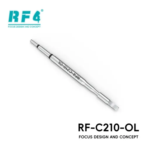 RF4 RF-C210-OL Contour (Curved) Soldering Tip Customized for Multi-Pin FPC Cables Disassembly
