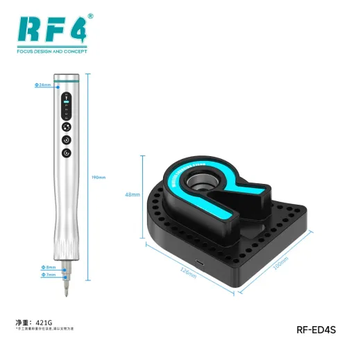 RF4 RF-ED4S Multi-function Electric Screwdriver Set with 42Pcs S2 Steel With Charging Base