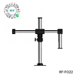 RF4 RF-FO22 360° Rotation Adjustable Universal Double Arm Microscope Bracket RF4 RF-FO22 360° Rotation Adjustable Universal Double Arm Microscope Bracket