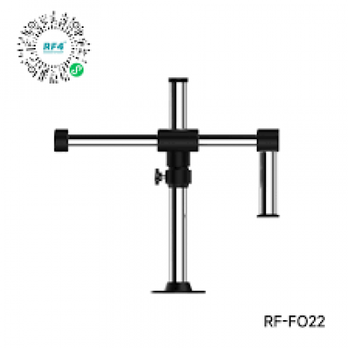 RF4 RF-FO22 360° Rotation Adjustable Universal Double Arm Microscope Bracket