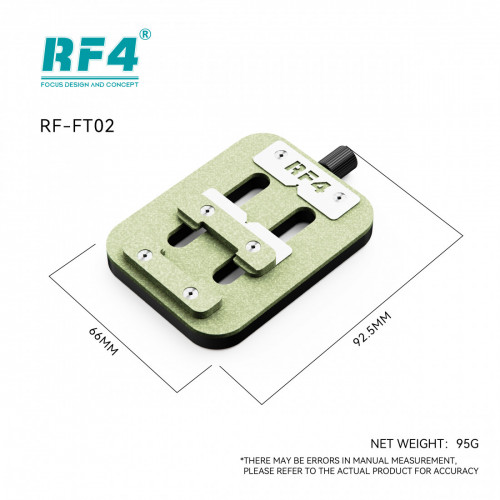 RF4 RF-FT02 Multi-function Mini Motherboard Chip Repair Fixture with Suspension Function