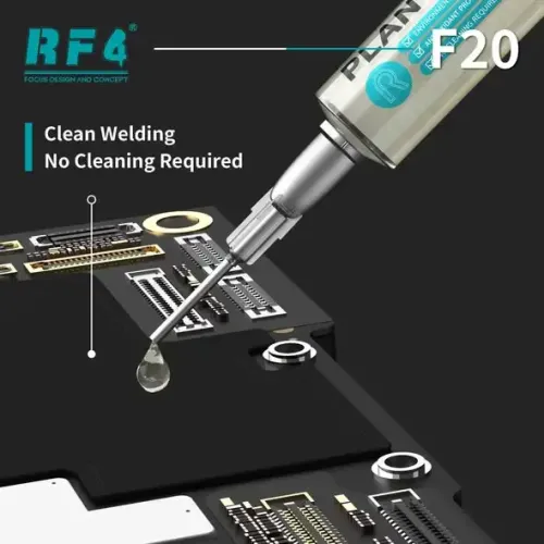 RF4 10CC Portable Plant Based Soldering Flux F20 High activity Eco friendly Safe Cellphone Repair Tools
