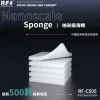 RF4 CS05 White High Density High Temperature Residue Free Strong Decontamination Cleaning Sponge for Mobile Phones Chips