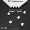 RF4 CS05 White High Density High Temperature Residue Free Strong Decontamination Cleaning Sponge for Mobile Phones Chips
