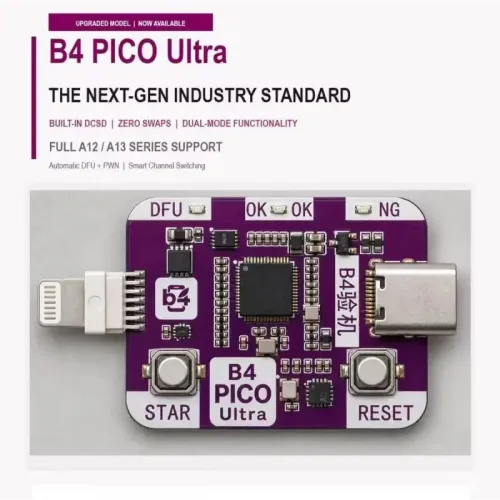 PICO Ultra Automatic DFU Tool Equipped Raspberry Pi RP2350A Chip for iPhone Entering DFU / PWN Mode