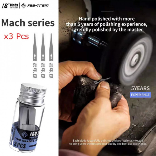 18 Kinds Fae-Train Ma 4.0 Hand Made Pry IC Chip BGA Glue Removing Blades 3 Pcs