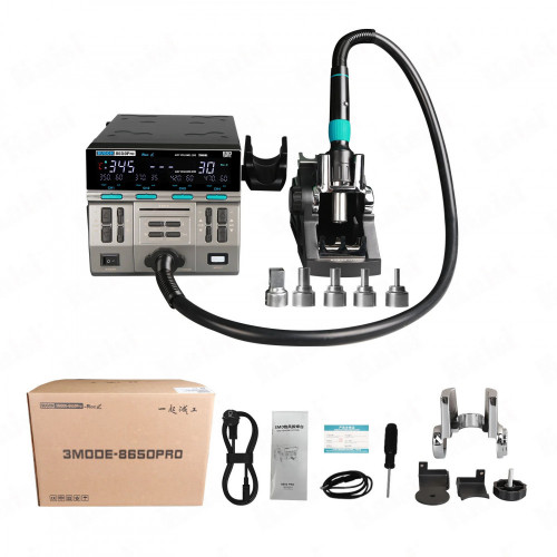 SUGON 8650Pro Curve Hot Air Soldering Station 1300W High Wind Power Maintenance Motherboard CPU Desoldering Station