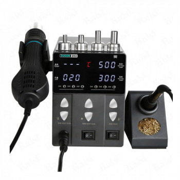 SUGON 202 2IN1 SOLDERING IRON & HOT AIR GUN REWORK STATION ELECTRIC FOR PCB - IC/SMD/BGA SUGON 202 2IN1 SOLDERING IRON & HOT AIR GUN REWORK STATION ELECTRIC FOR PCB - IC/SMD/BGA