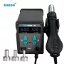 SUGON 858D Hot Air Gun Soldering Station 700W Temperature 500 Digital Display SMD