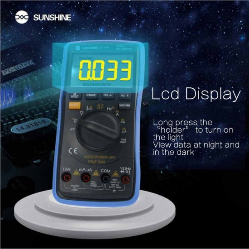 SUNSHINE DT-17N FULLY AUTOMATIC DIGITAL MULTIMETER