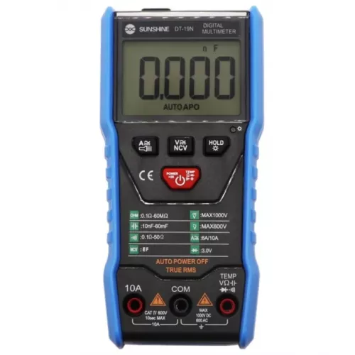 SUNSHINE DT-19N AUTORANGE MINI DIGITAL MULTIMETER