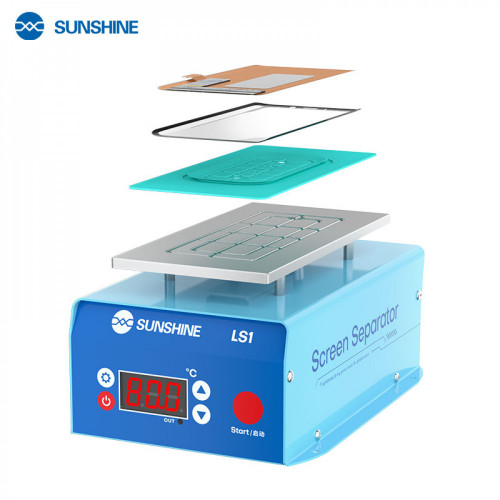 SUNSHINE LS1 Screen Heating Separator Glue Removal Machine