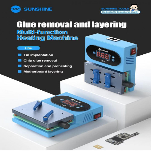 Sunshine LS4 Intelligent Glue Removal and Layering Multi-function Heating Machine
