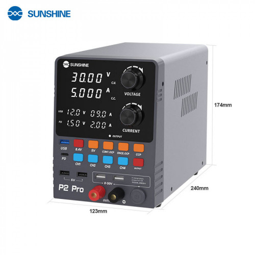 SUNSHINE P2 PRO Intelligent Regulated DC Power Supply 220V/110V