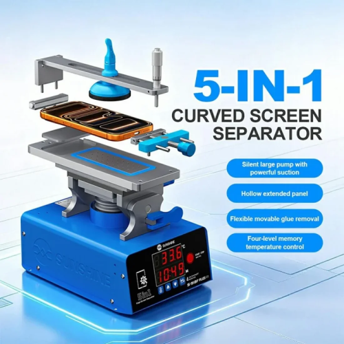Sunshine S-918F Plus V2.0 360° Rotation Curved Screen Separator Compatible with Flat & Curved Screen