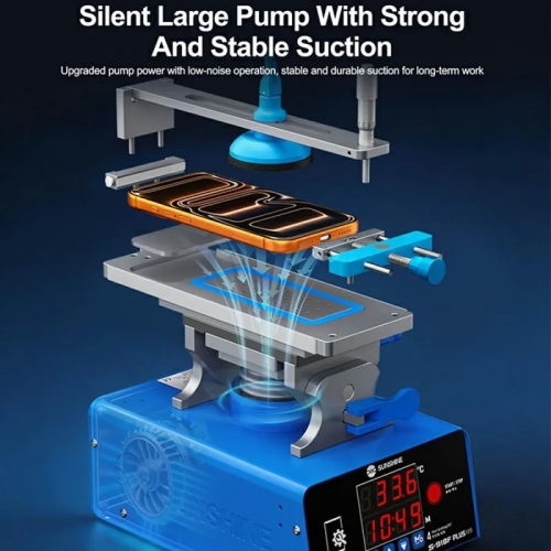 Sunshine S-918F Plus V2.0 360° Rotation Curved Screen Separator Compatible with Flat & Curved Screen