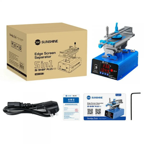 Sunshine S-918F Plus V2.0 360° Rotation Curved Screen Separator Compatible with Flat & Curved Screen