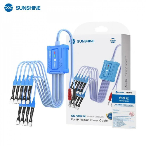 Sunshine SS-905 SE iPhone Series Power Cable for iPhone 6G to 16Pro Max / SE2