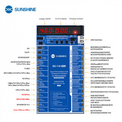 Sunshine SS-916 Ultra V2.0 Digital Display Charging Activation Board for iPhone 6 to 16Pro Max & Android Sunshine SS-916 Ultra V2.0 Digital Display Charging Activation Board for iPhone 6 to 16Pro Max & Android